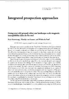 Going over old ground: what can landscape-scale magnetic susceptibility data do for me?