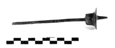 pin with a thorn-shaped pinhead (Kunowo) - metallographic analysis
