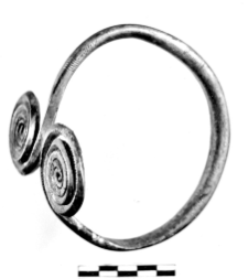 armlet with two spiral discs (Żyrardów) - metallographic analysis