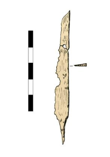 Knife, damaged