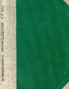 Badania archeologiczne na terenie Krakowa w r. 1956 (seria IV)