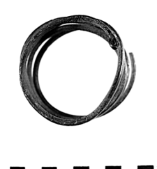 bracelet of a spiral band (Rudki)