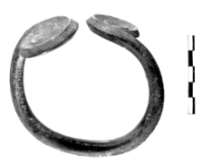 armlet with two spiral discs (Stawiszyce)