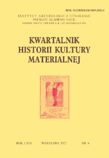 Kwartalnik Historii Kultury Materialnej