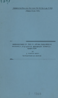 Observations on the St. Kilda field mouse Apodemus sylvaticus hirtensis Barrett-Hamilton