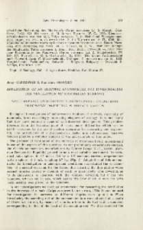 Application of an electric anemometr for investigating the ventilation of mammalian burrows; Zastosowanie anemometru elektrycznego do badania przepływu powietrza w norach ssak&oacute;w