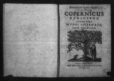 Copernicus redivivus, seu de vero mundi systemate, liber singularis / Danielis Lipstorpii.
