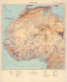Afrika 1:5.000.000. Nordwest- Afrika