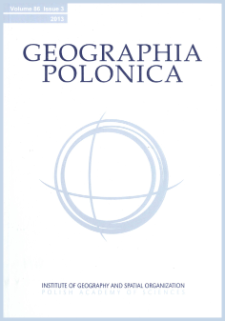 Geographia Polonica Vol. 93 No. 1 (2020), Contents