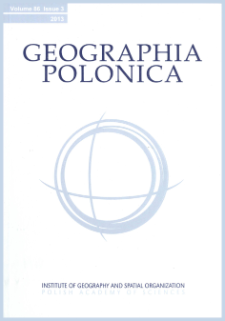 Geographia Polonica Vol. 93 No. 2 (2020), Contents
