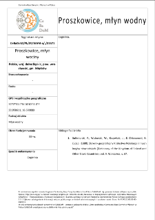 Proszowice, watermill