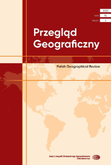 Przegląd Geograficzny T. 92 z. 2 (2020), Spis treści
