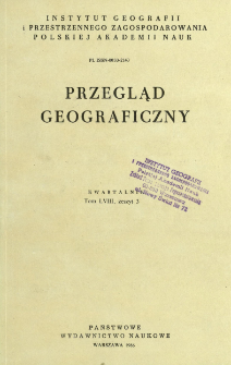 Przegląd Geograficzny T. 58 z. 3 (1986)