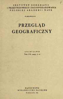 Przegląd Geograficzny T. 56 z. 3-4 (1984)
