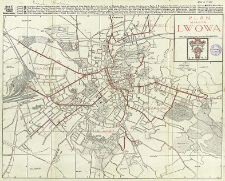 Plan miasta Lwowa