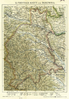 G. Freytags Karte der Bukowina
