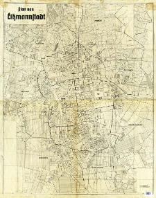 Plan von Litzmannstadt