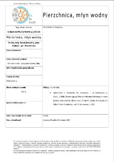 Pierzchnica, watermill