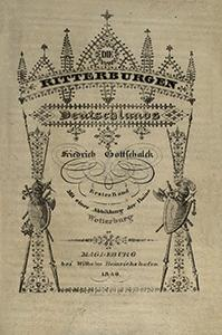 Die Ritterburgen Deutschland's. Bd. 1