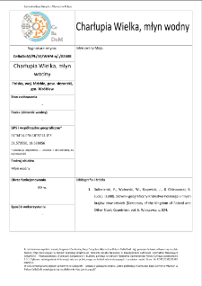 Charłupia Wielka, watermill