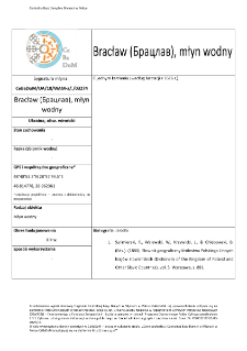 Bracław (Брацлав), watermill