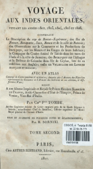 Voyage aux Indes orientales pendant les ann&eacute;es 1802, 1803, 1804, 1805 et 1806. T. 2