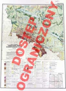 Przeglądowa mapa geomorfologiczna Polski : 1:500 000. Arkusz Wrocław