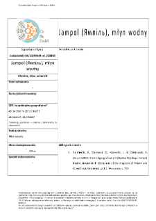 Jampol (Ямпіль), watermill