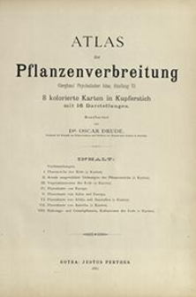 Berghaus' Physikalischer Atlas. Abt. 5, Atlas der Pflanzenverbreitung : 8 kolorierte Karten in Kupferstich mit 16 Darstellungen