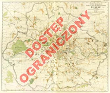 Amtlicher Plan der Regierungsstadt Krakau : im Ma&szlig;stab 1:20 000