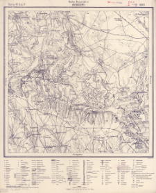 Bendery, Seria VI Col. P : Ma&szlig;stab 1:75.000