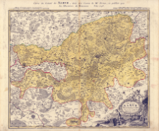 Comitatus Namvr Tabula Geographica ex mappis Frixianis