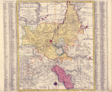 Ducatus Magdeburgensis Et Halensis cum finitimis Delineatio geographica