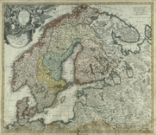 Scandinavia complectens Sueci&aelig;, Dani&aelig; & Norvegi&aelig; Regna ex Tabulis