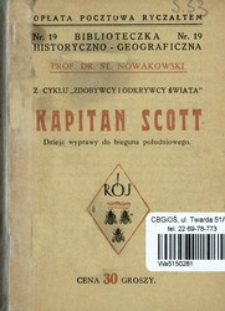 Kapitan Scott : dzieje wyprawy do bieguna południowego