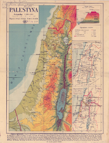 Palestyna : podziałka 1:900,000