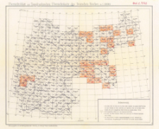 Topographische &Uuml;bersichtskarte des Deutschen Reiches 1:200 000 [skorowidz arkuszy]