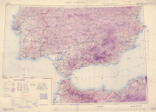 Lisboa (Lisbon) - Gibraltar : North J.29 & 30 & Parts of I.29 & 30