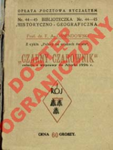 "Czarny czarownik" : relacja z wyprawy do Afryki 1926 r.