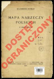 Mapa narzeczy polskich z objaśnieniami