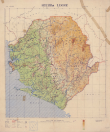 Sierra Leone : scale 1:500,000