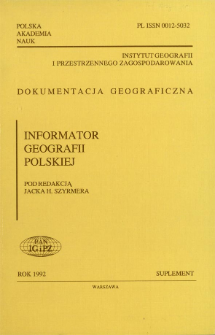 Informator geografii polskiej = Directory of geography in Poland