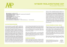 Wybory parlamentarne 2007