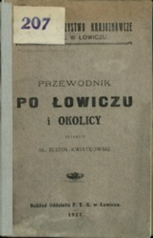 Przewodnik po Łowiczu i okolicy