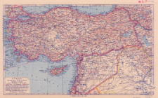 Türkei Syrien u. Nord-Irak : Maßstab 1:5000000