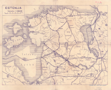 Estonja : podziałka 1:1.000.000
