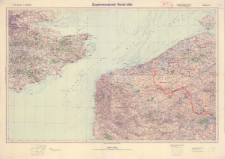 Der Kanal 1:250 000. Blatt Nr. 1, Zusammendruck Dover - Lille