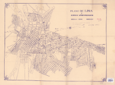 Plano de Lima y zonas urbanizadas : escala 1:5,000