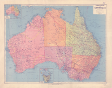 Commonwealth of Australia : scale 1:6,000,000 (96 miles = 1 inch)