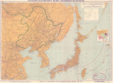 Map of Japan, Manchoukuo and adjoining territories : scale 1:3 500 000